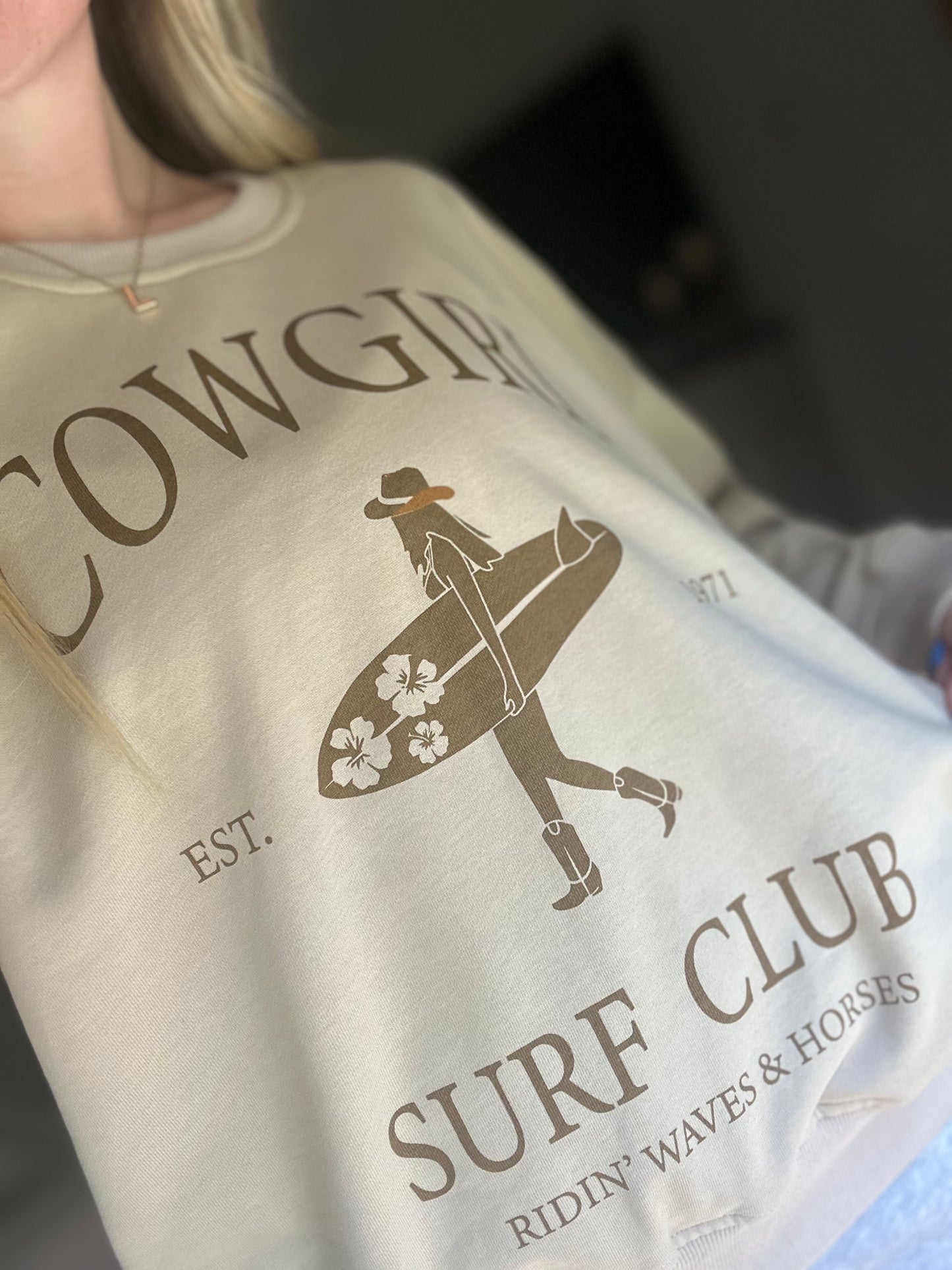 Cowgirl Surf Club Pullover