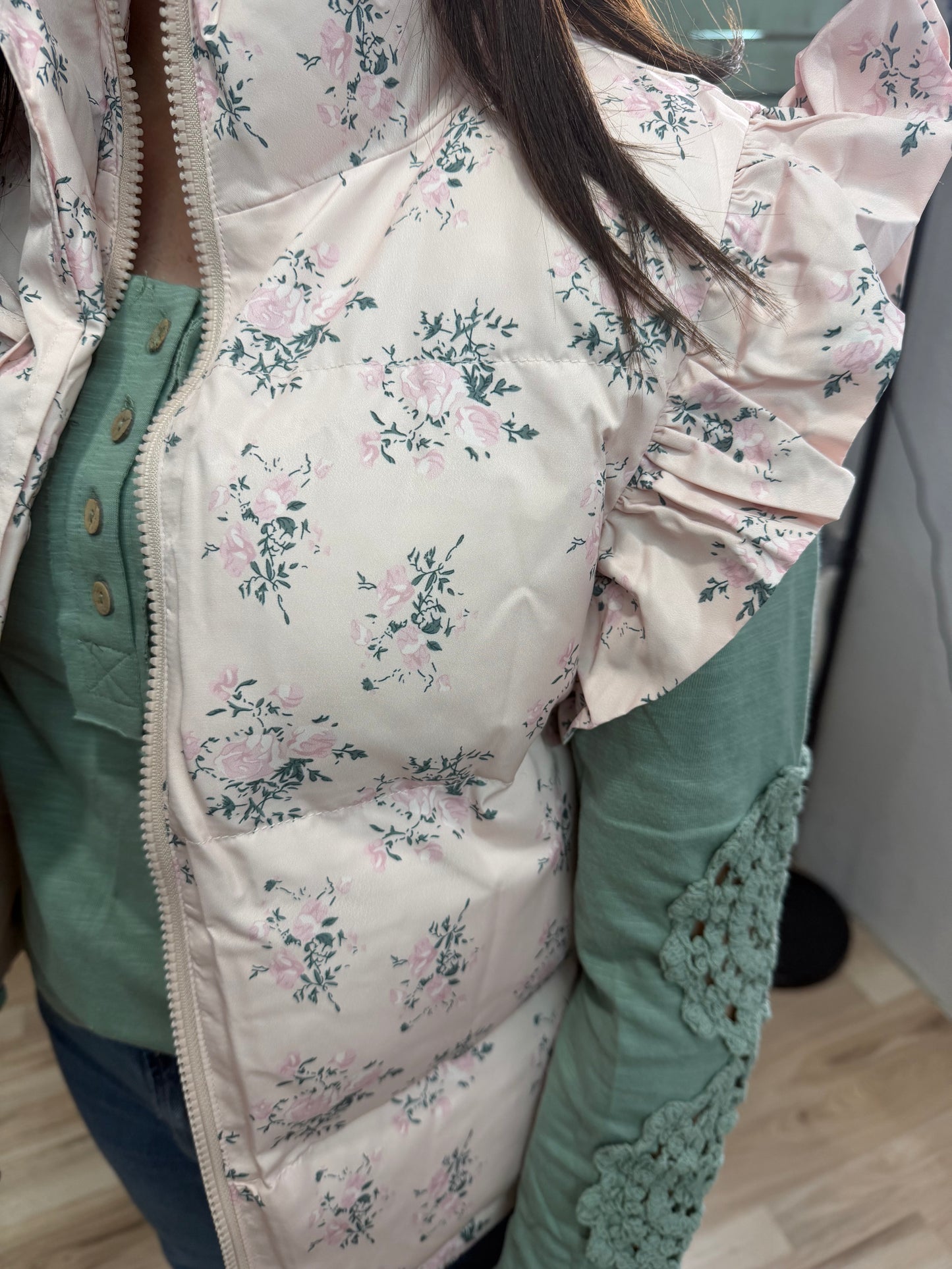 FLORAL VEST