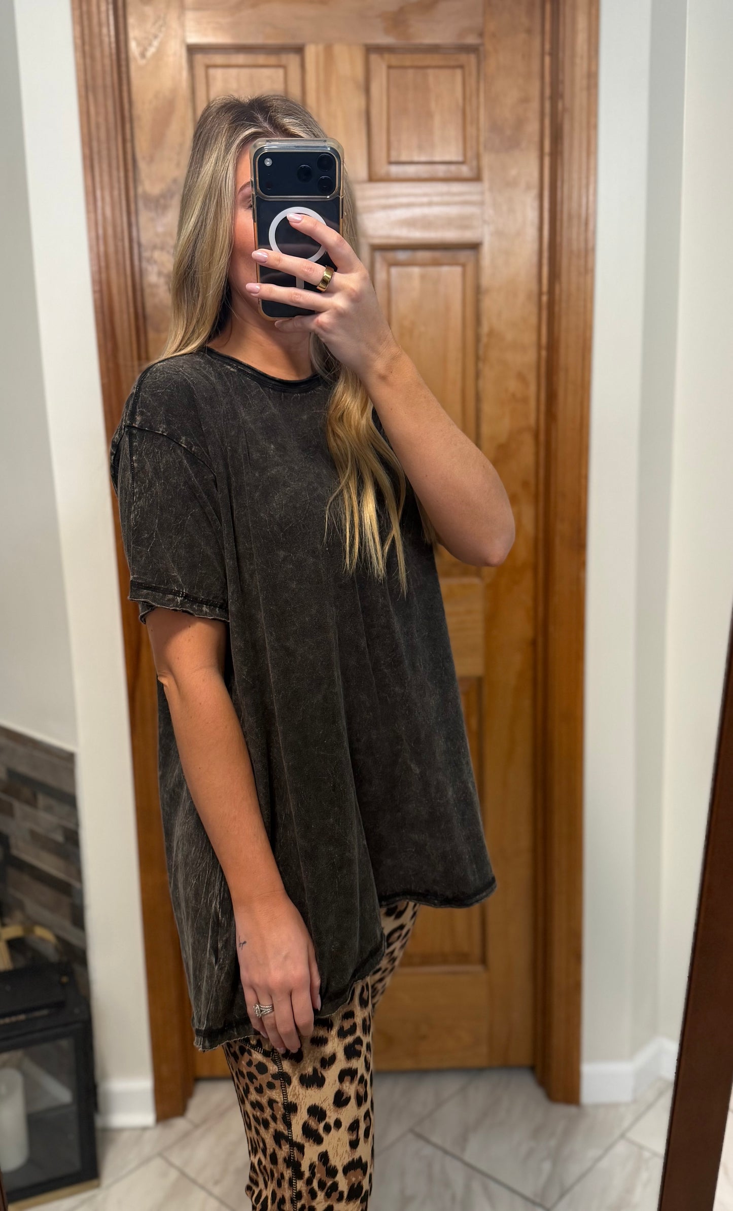 ACID WASH TUNIC